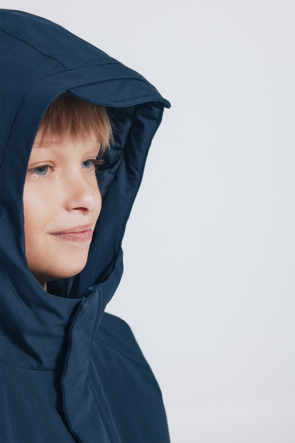 Springfield Kids Navy blue parka for boys Plava