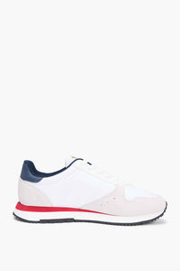 Tommy Jeans Sapatilhas runner Tommy Jeans brancas com detalhes em contraste