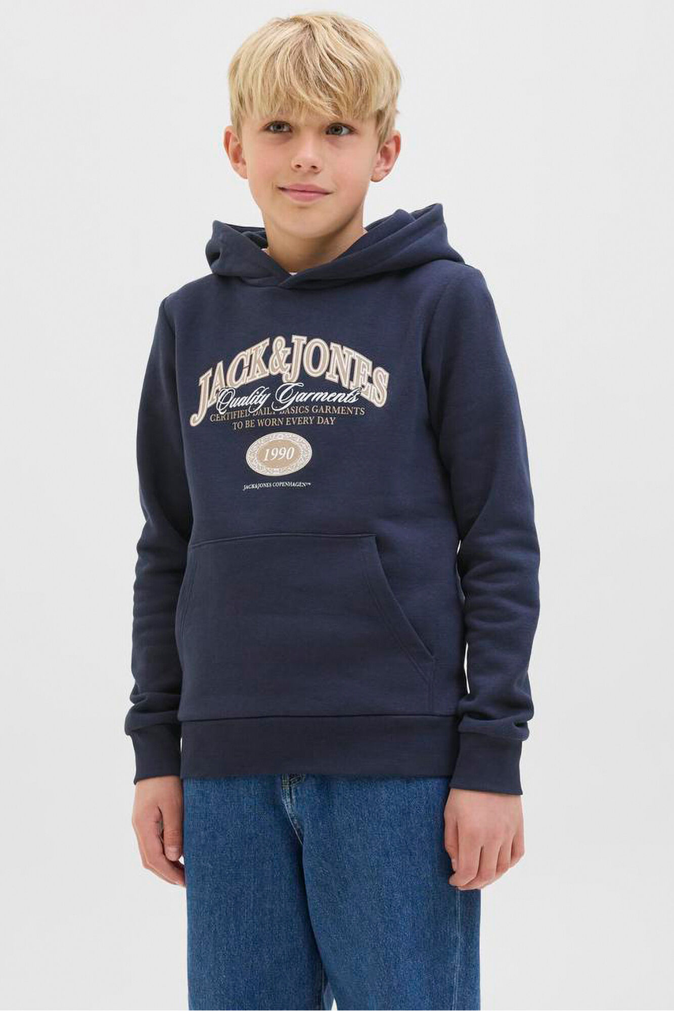 Jack & Jones Junior Sweatshirt logo com capuz