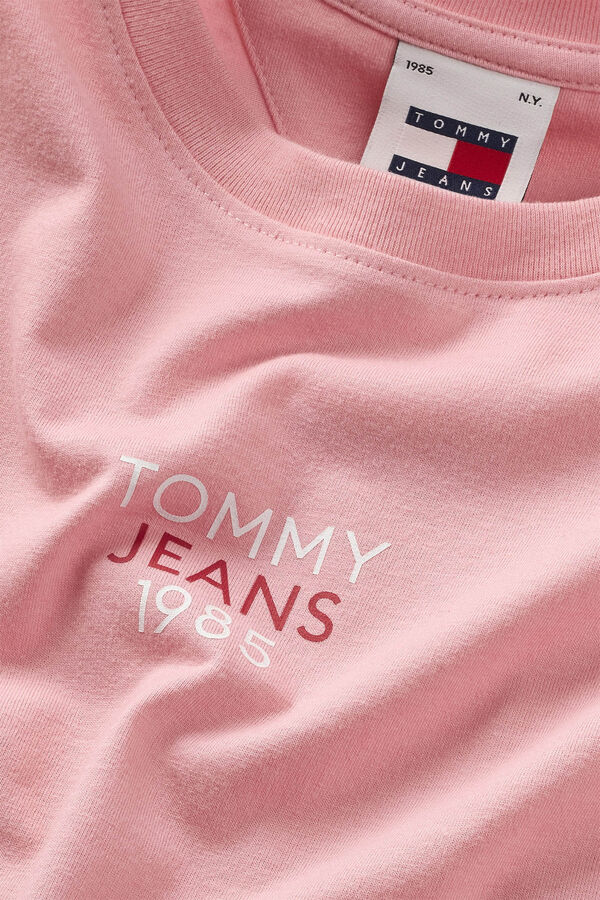 Springfield Damen-T-Shirt Tommy Jeans pink