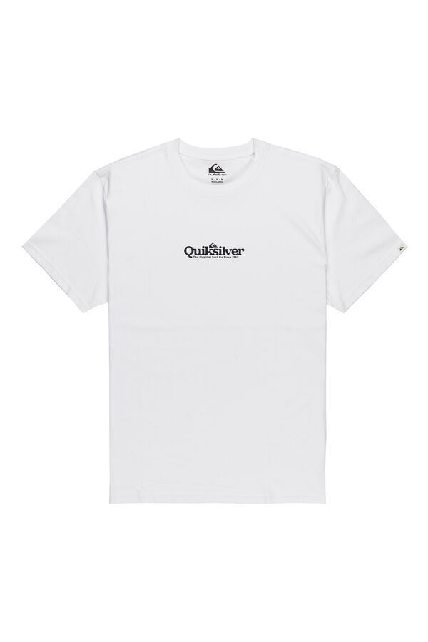 Quiksilver Camiseta de manga corta blanco