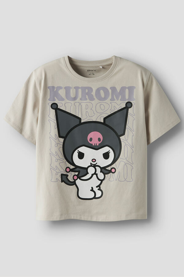 Name It Camiseta Kuromi beige