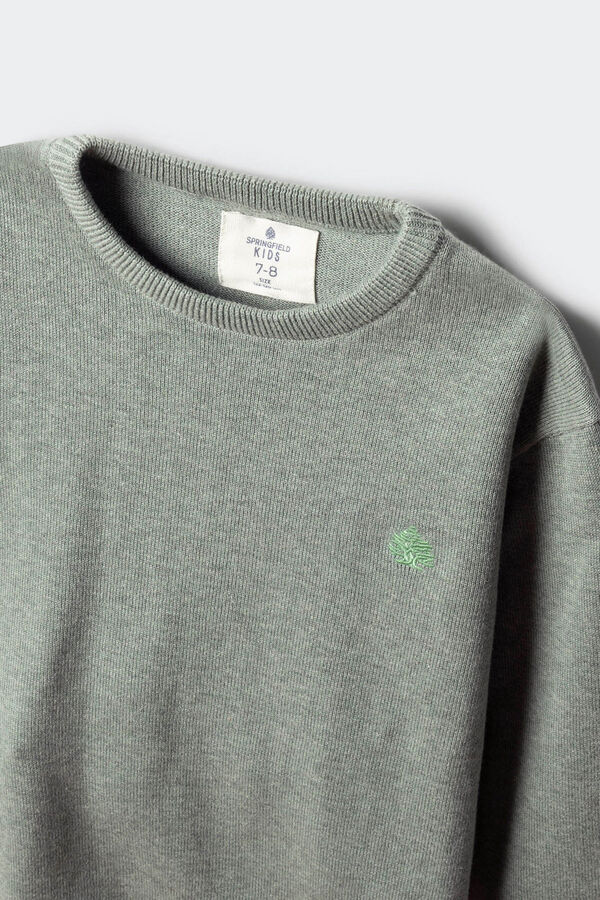 Springfield Kids Basic jersey with elbow pads for children Zelena