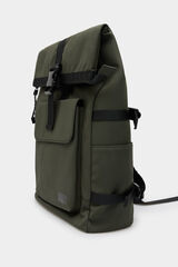 Springfield Mochila emborrachada verde verde