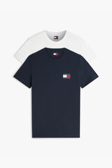 Tommy Jeans Pack de 2 camisetas slim azul