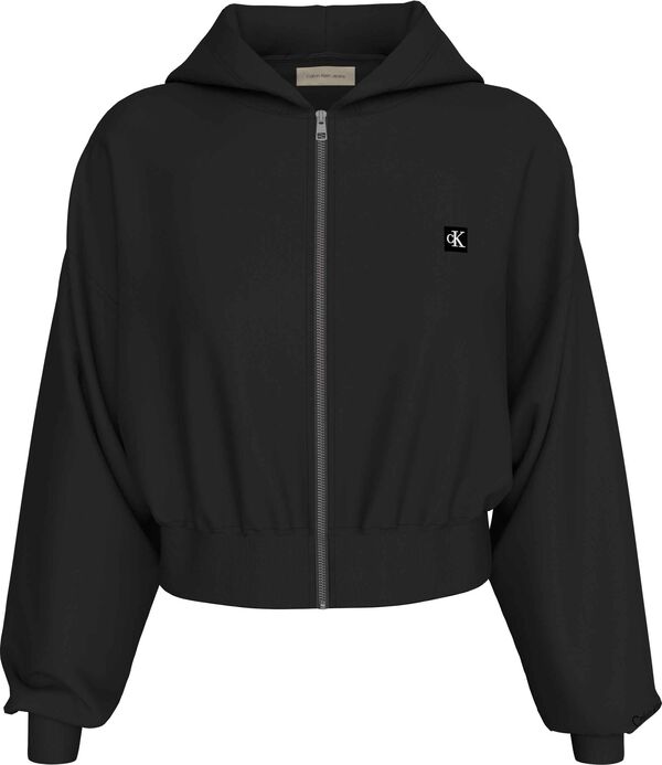 Calvin Klein Women's hood sweatshirt black