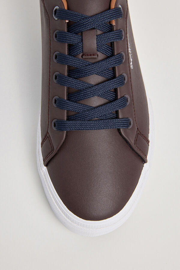 Pepe Jeans Zapatillas Kenton Court M marr&oacute;n