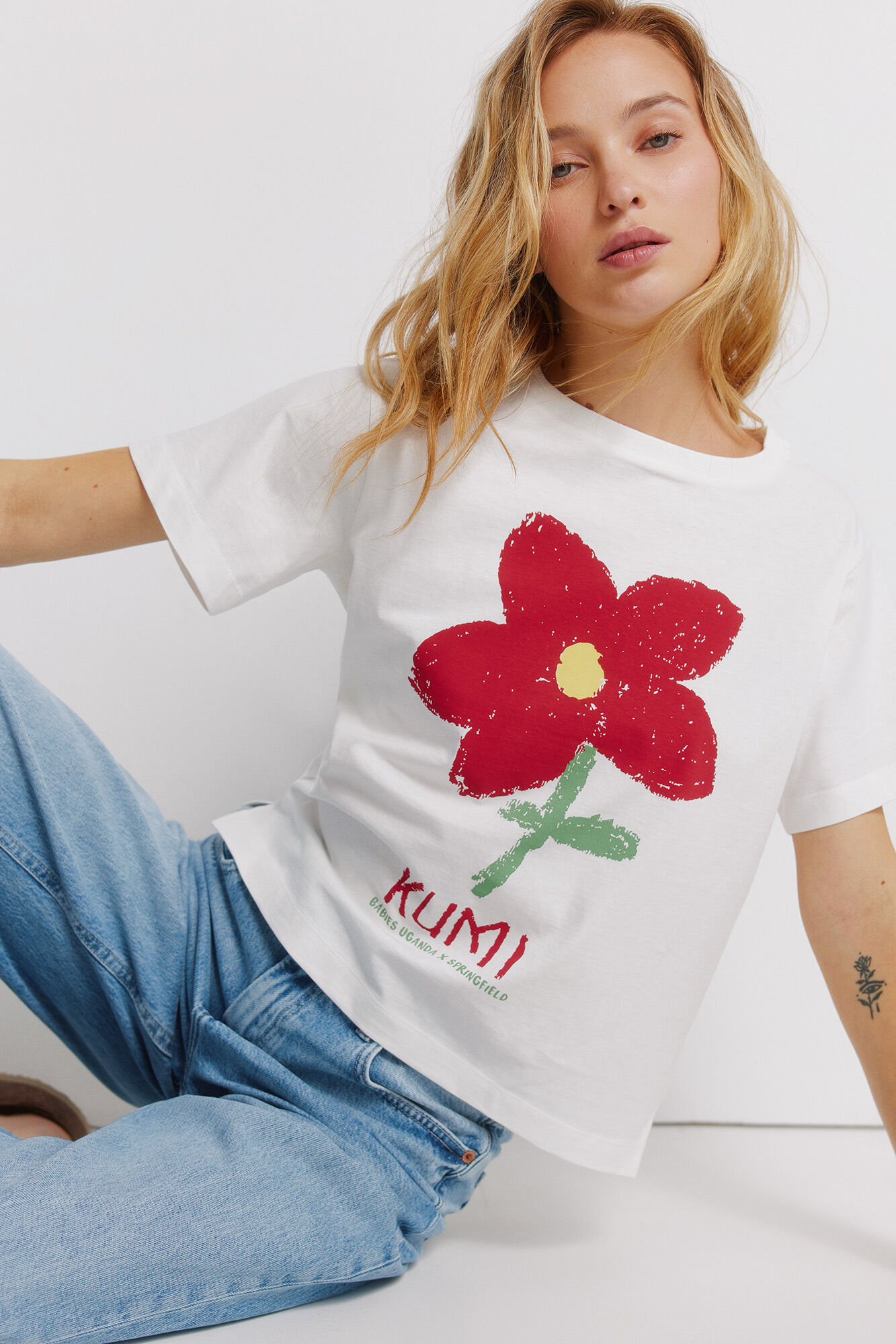 Springfield Camiseta KUMI Flor