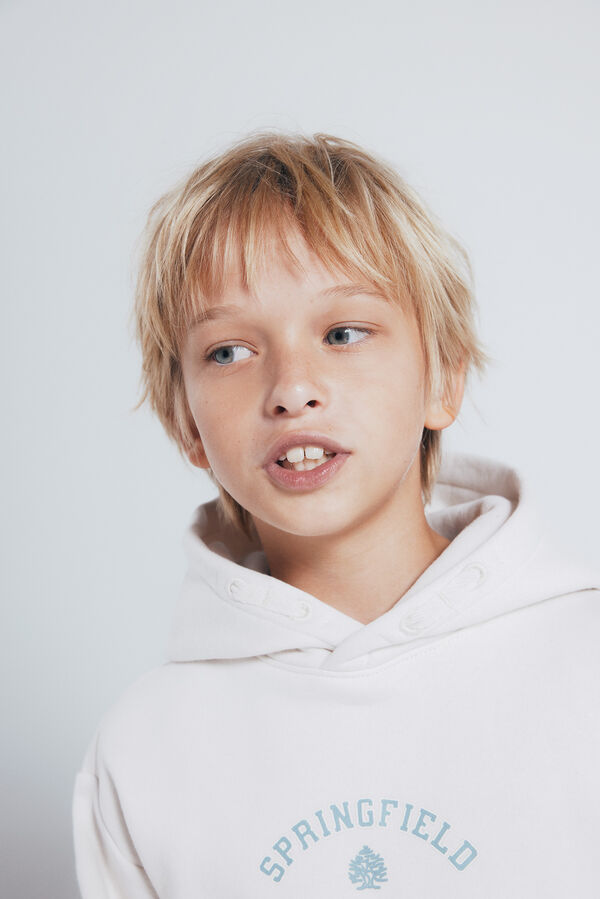 Springfield Kids Springfield hood sweatshirt Print