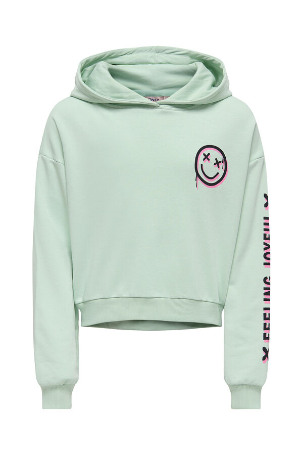 Only Girls Sweatshirt "ALEGRE " verde