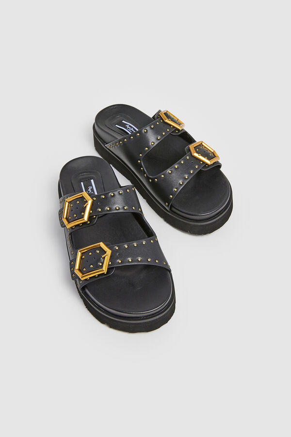 Springfield Platform sandals | Pepe Jeans negro