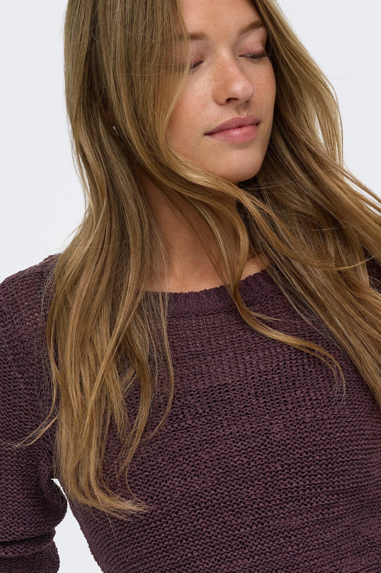 Only Camisola de gola redonda