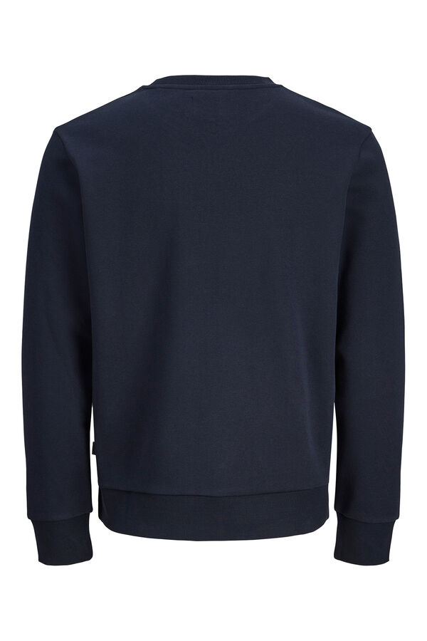 Jack & Jones Sudadera logo grande azul