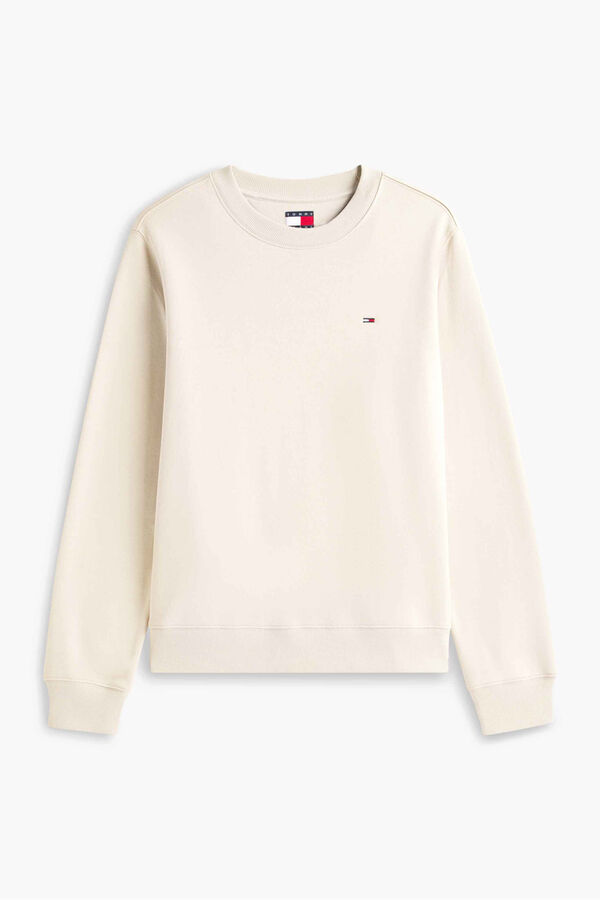 Tommy Jeans Sudadera de corte regular beige