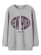 Name It Round neck sweatshirt grey