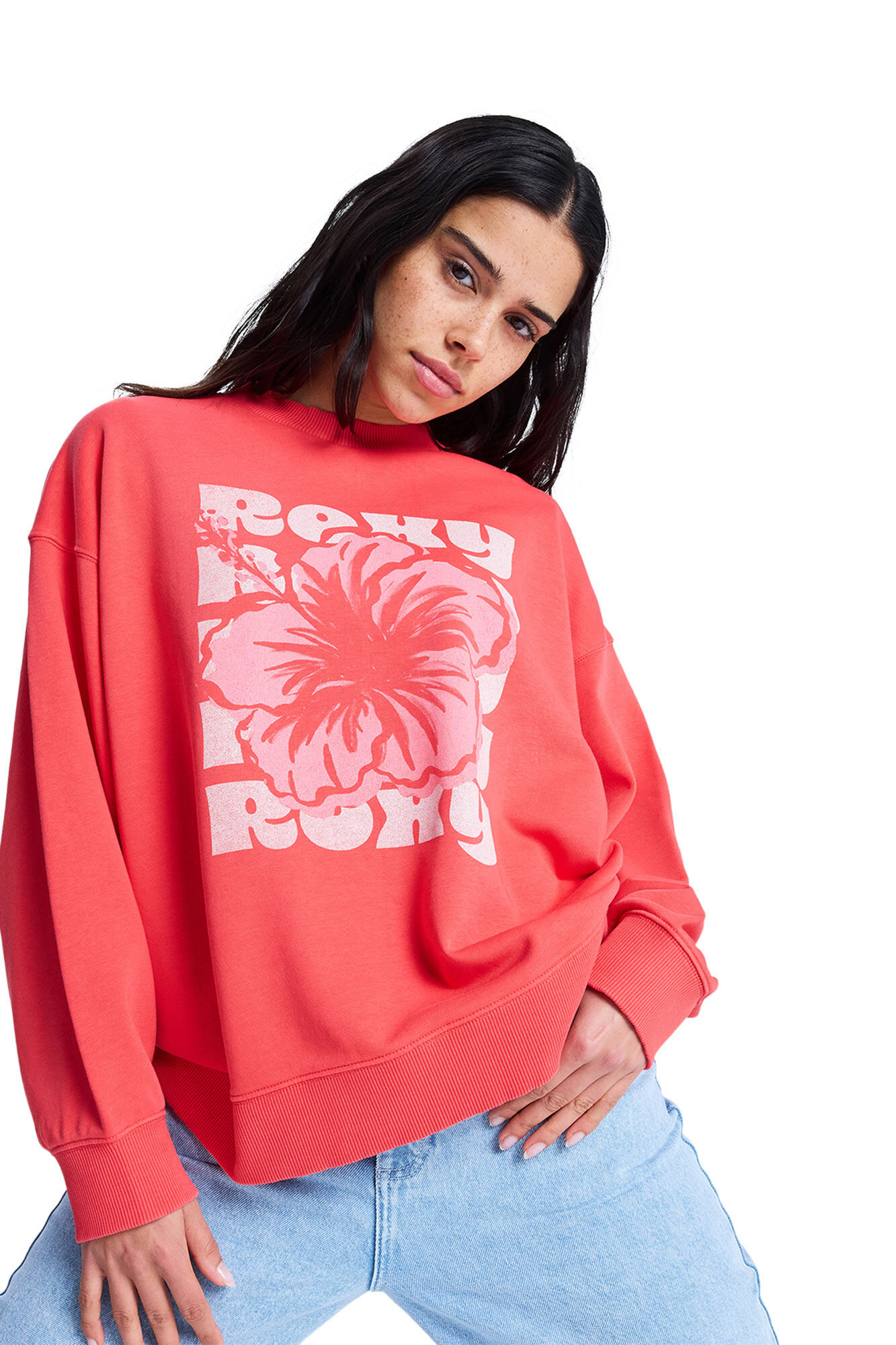 Roxy Sudadera cuello redondo
