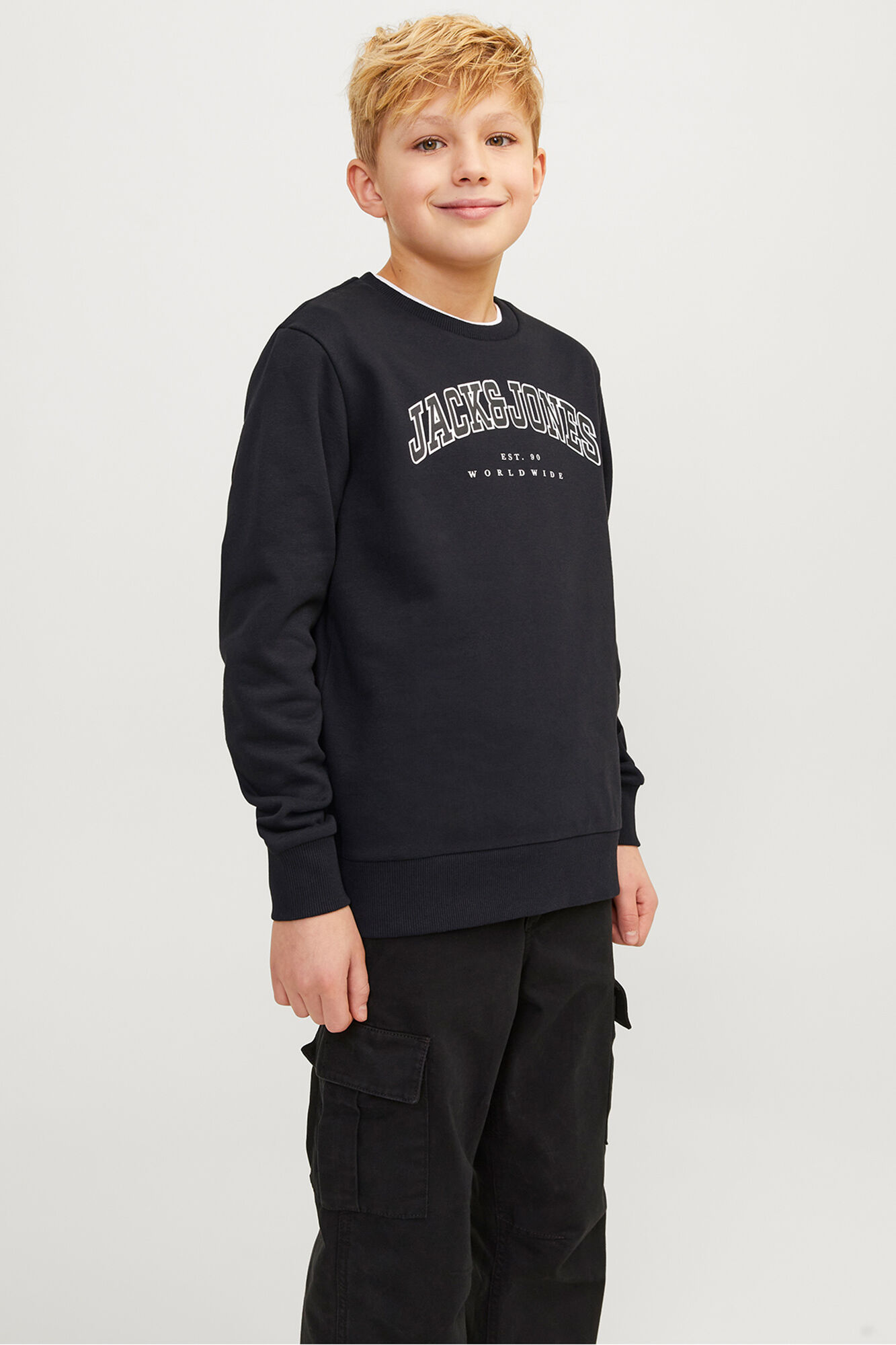 Jack & Jones Junior Sweatshirt estampado de corte regular