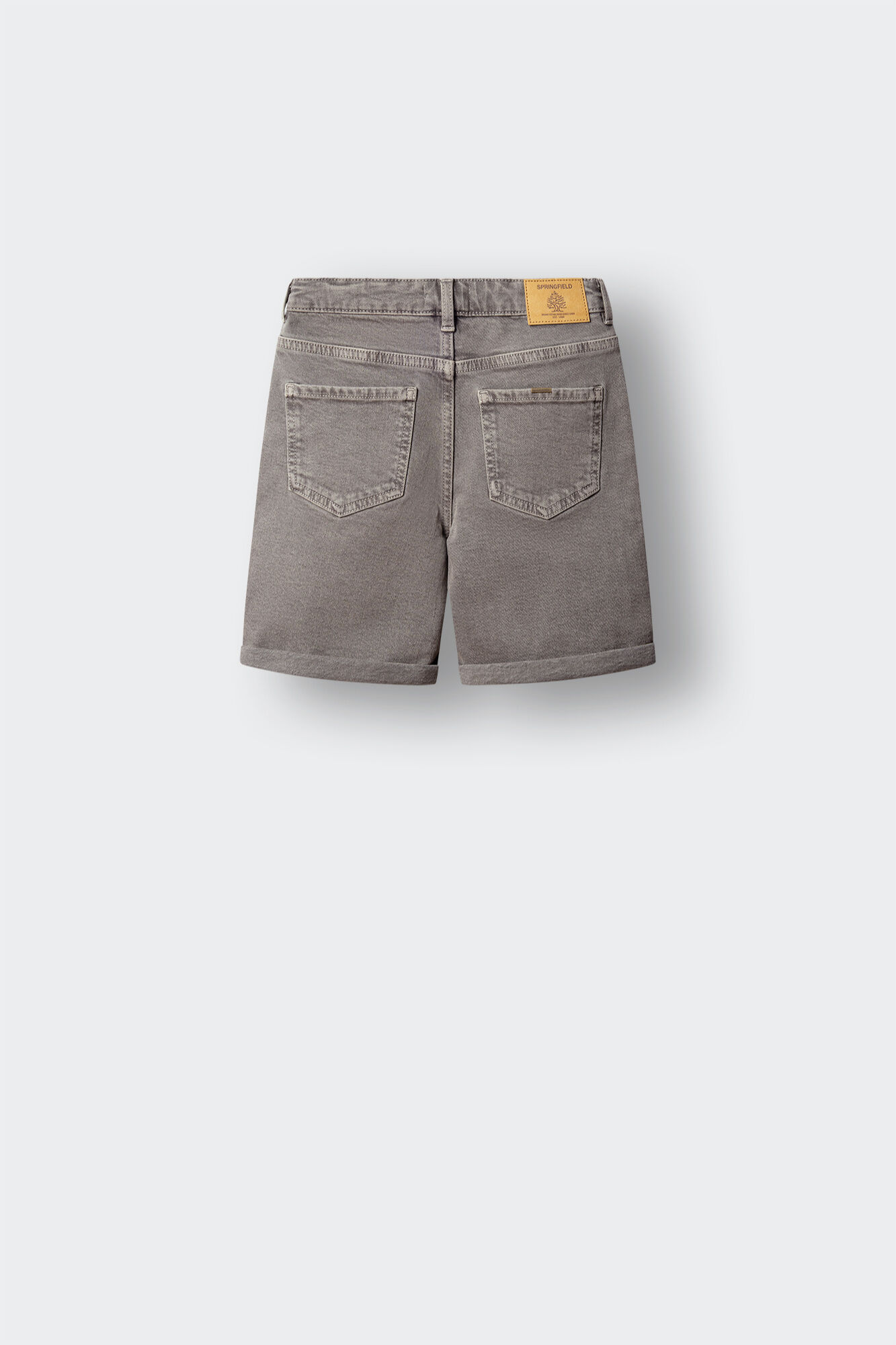 Springfield Kids Bermuda denim b&aacute;sica para crian&ccedil;a