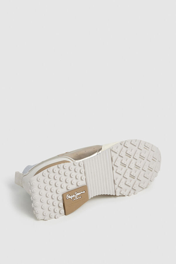 Pepe Jeans Zapatillas Con Detalles En Ante beige