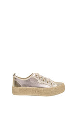 Only Jute platform low sneaker imprim&eacute;