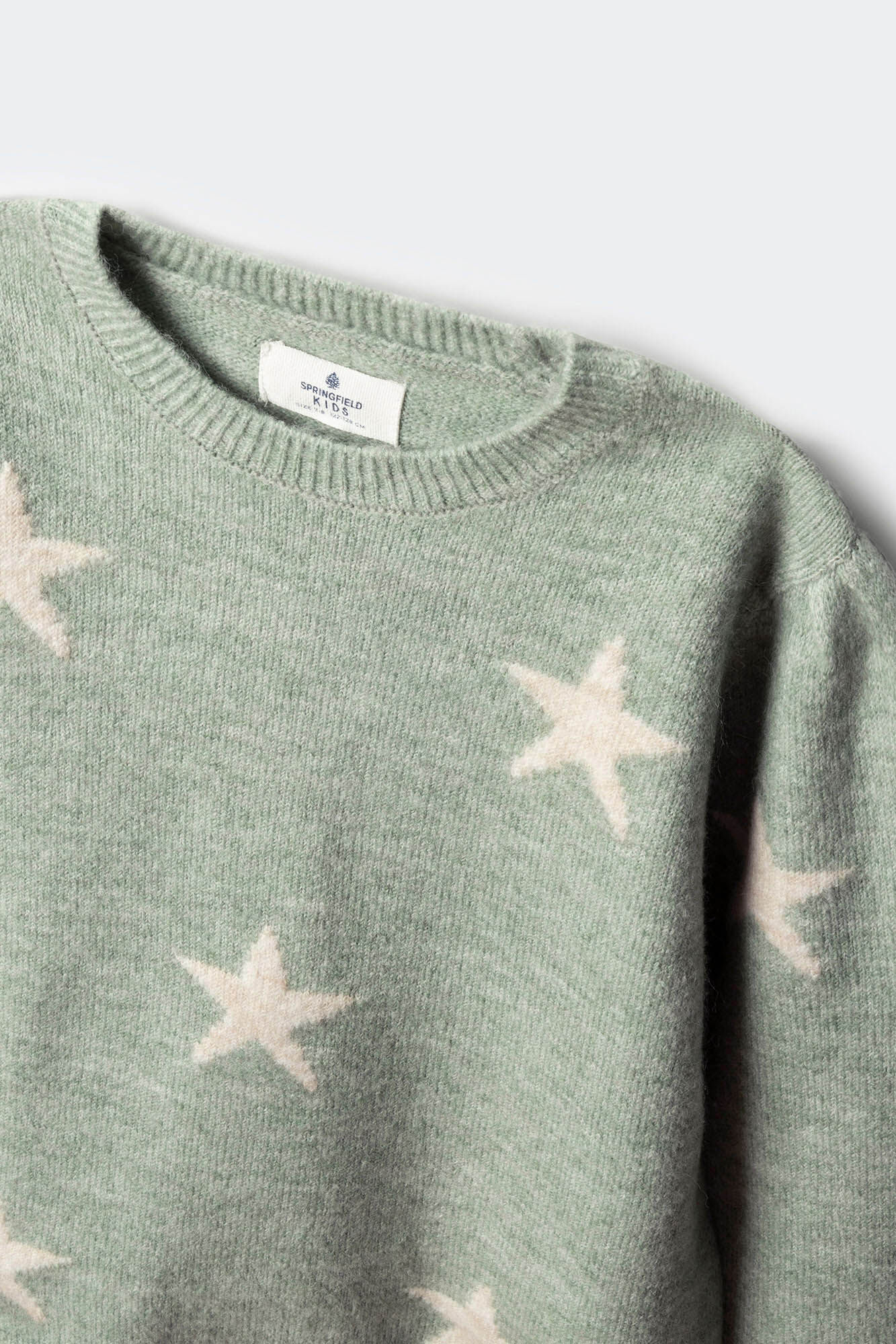 Springfield Kids Devojački džemper sa zvezdama