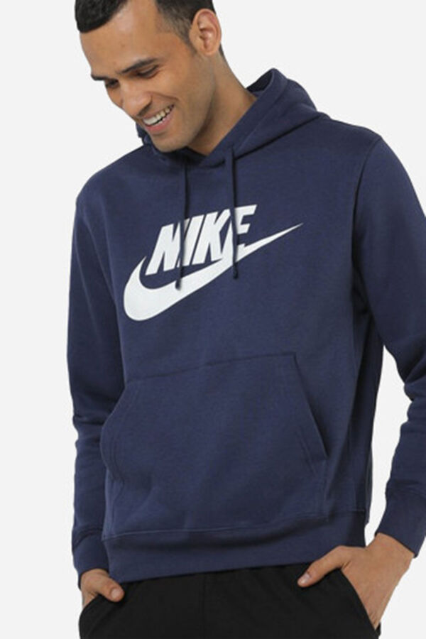 Springfield Nike Sportswear Club Fleece Pullover Hoodie kék