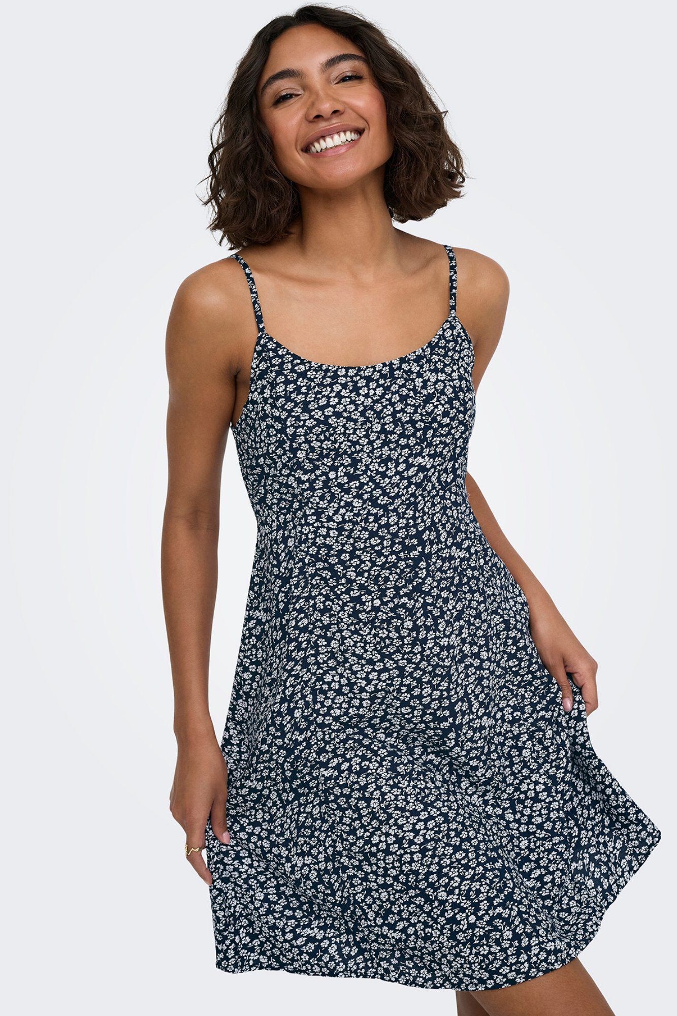 Only Vestido corto estampado floral