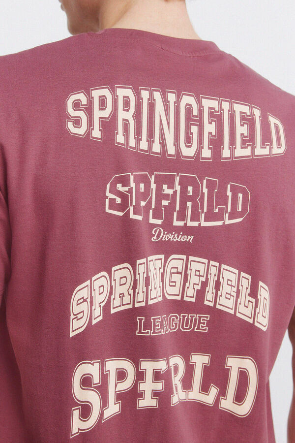 Springfield Springfield majica Bordo