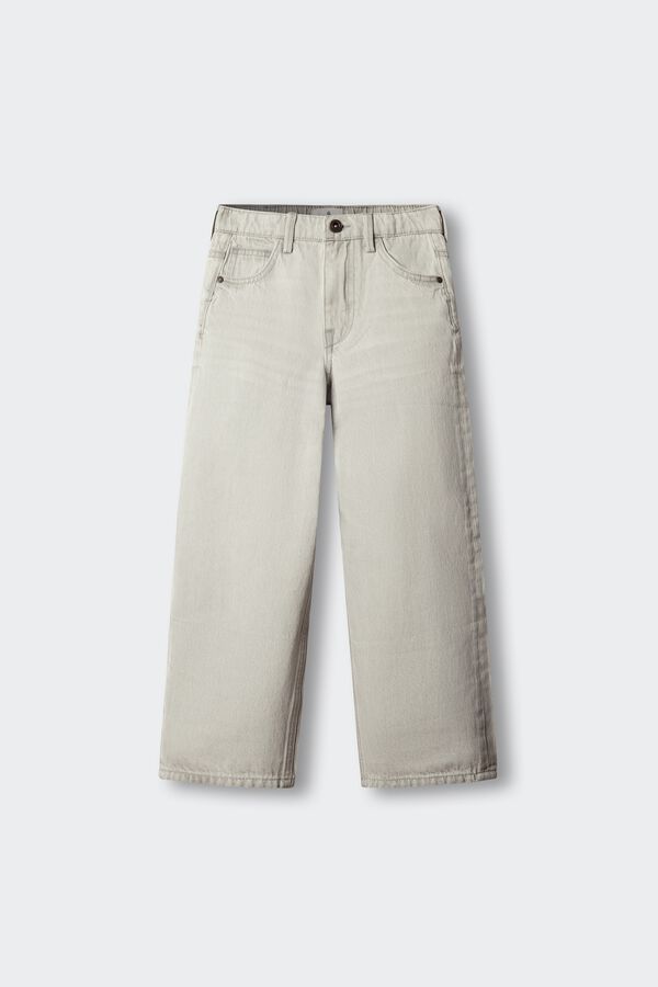 Springfield Kids Pantalon denim skater ni&ntilde;o gris