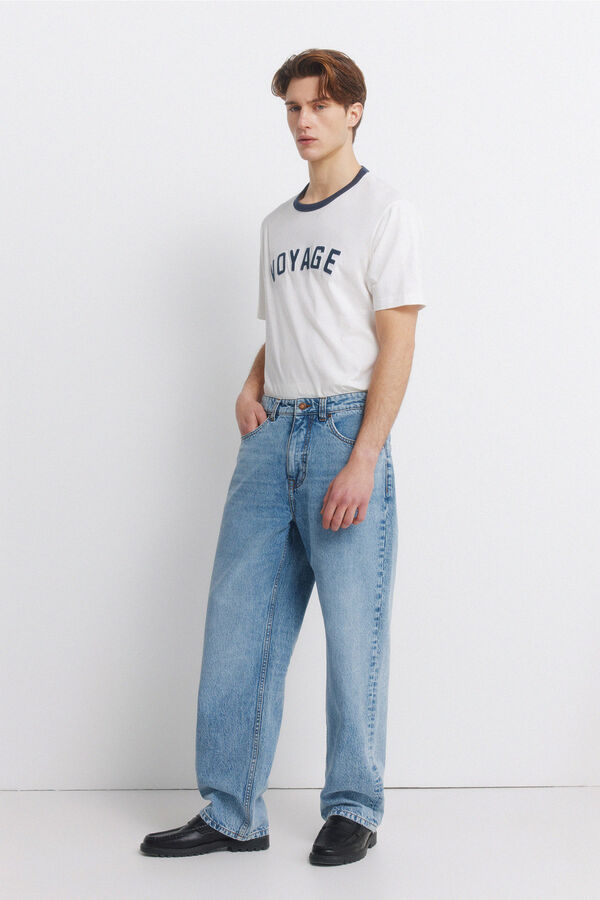 Springfield Majica Voyage Bež