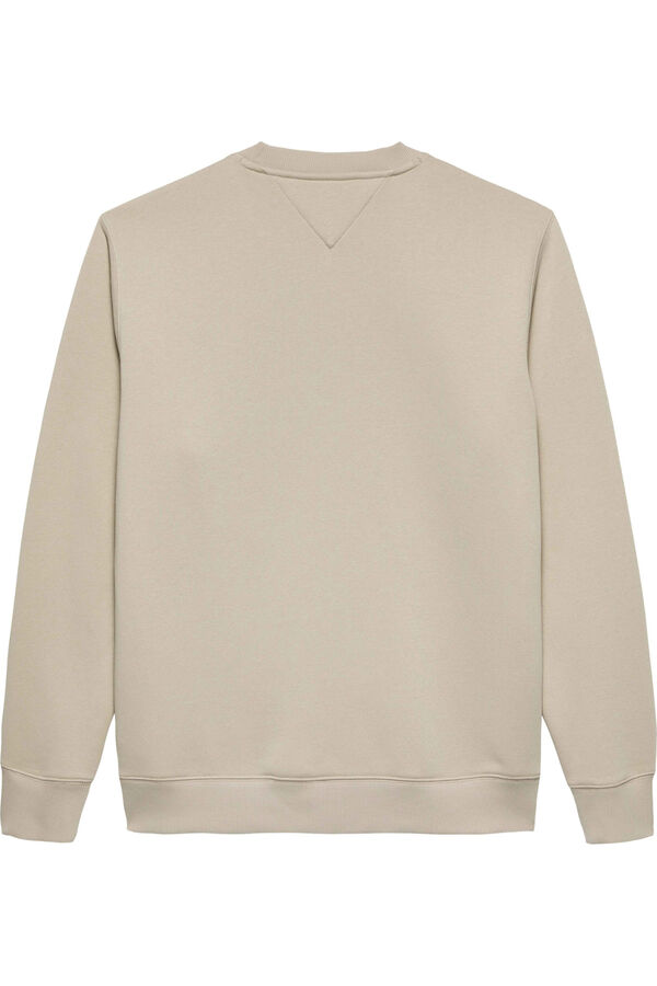 Tommy Jeans Sudadera de corte regular beige