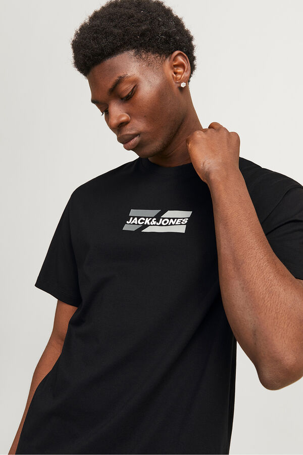 Jack & Jones T-shirt regular fit preto