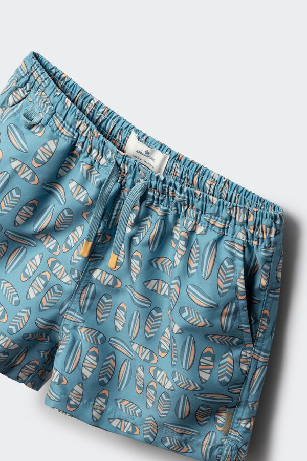 Springfield Kids Dečiji kupaći kostim za surfovanje Plava