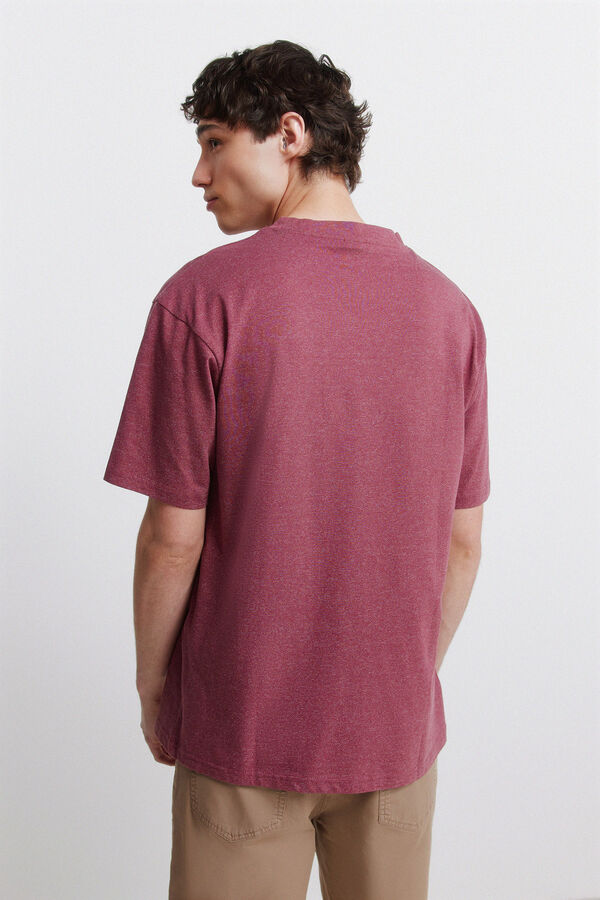 Springfield Tamna majica sa printom Bordo