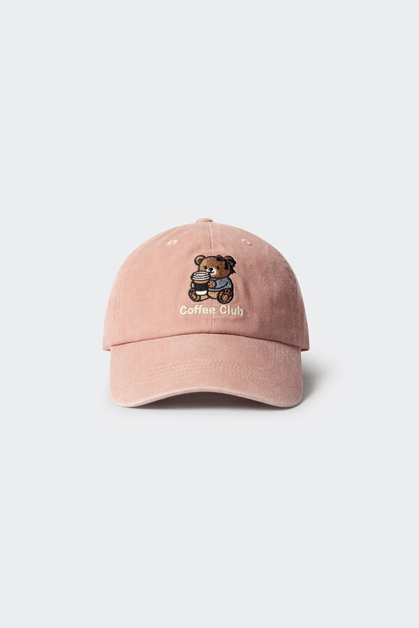 Springfield Kids Gorra oso ni&ntilde;a rosa