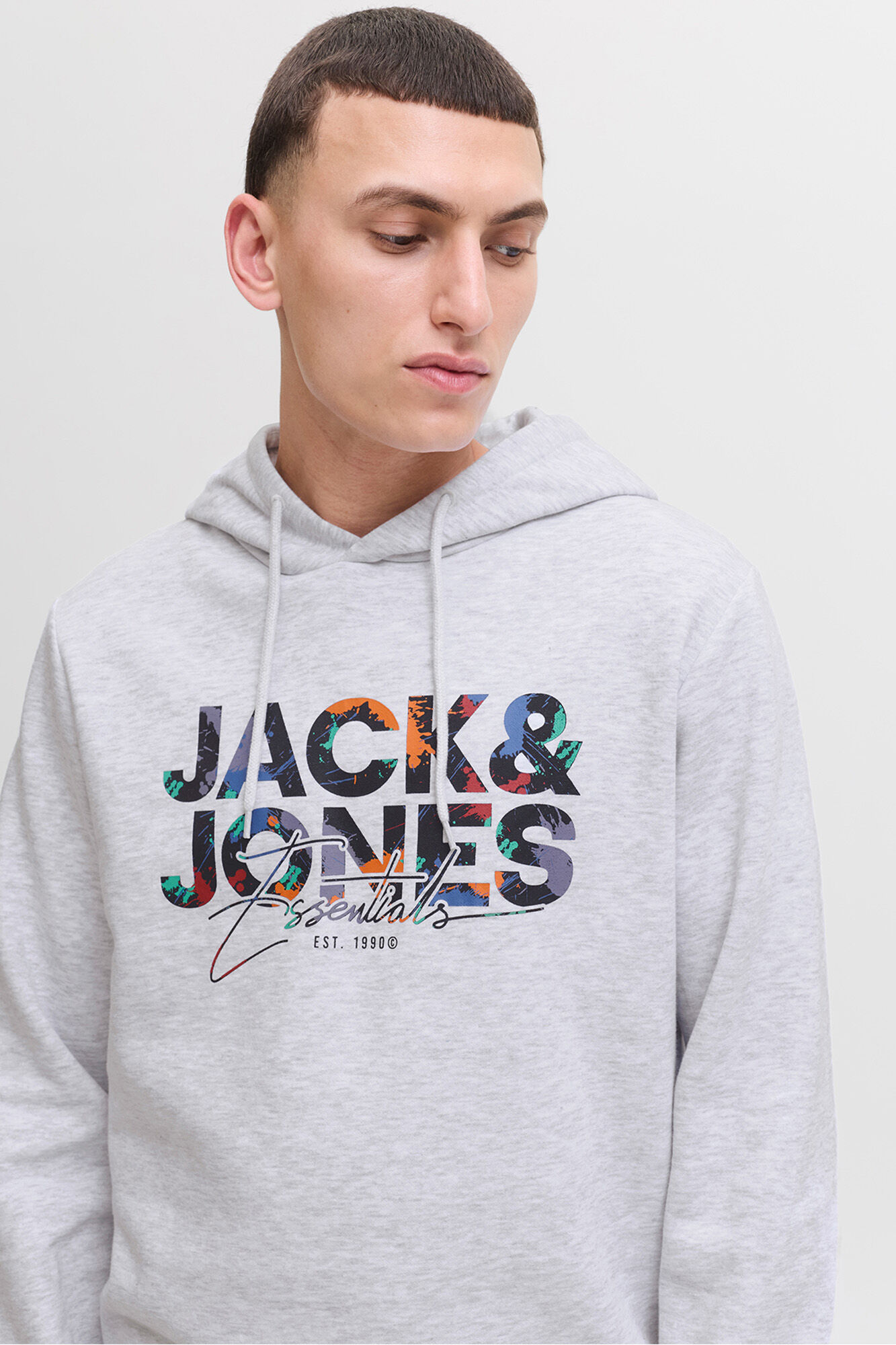 Jack & Jones Sudadera regular fit estampada