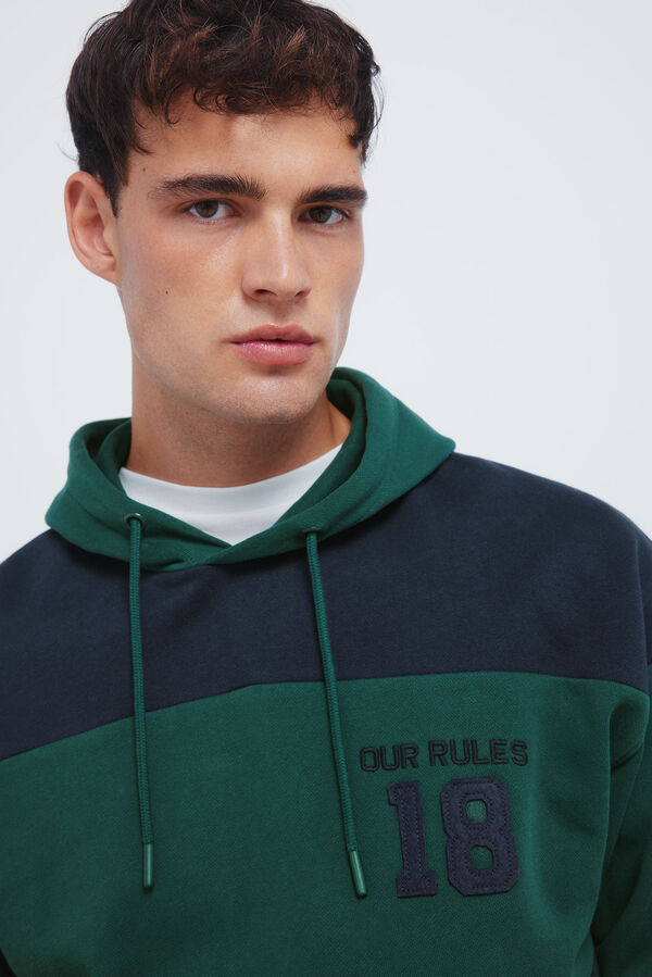 Springfield Krojevi kapuljača sa kapuljačom Zelena