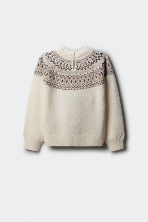 Springfield Kids Grčki džemper za devojčice Boja Kože