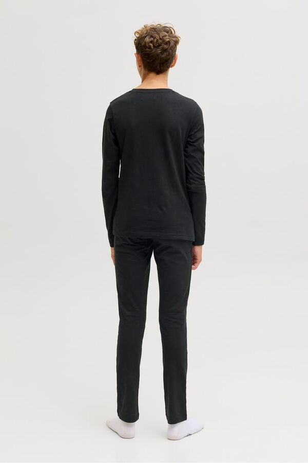 Jack & Jones Junior Set de pijama con logo negro