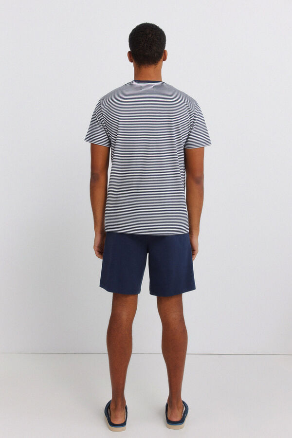 Springfield Garfield kratka pidžama Plava