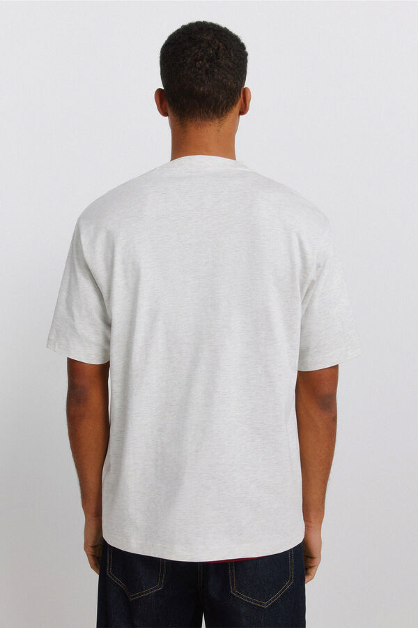 Springfield Majica sa motivom MUSTANG BOSS 429  Siva