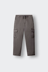 Springfield Kids Dečije jogger cargo pantalone Siva