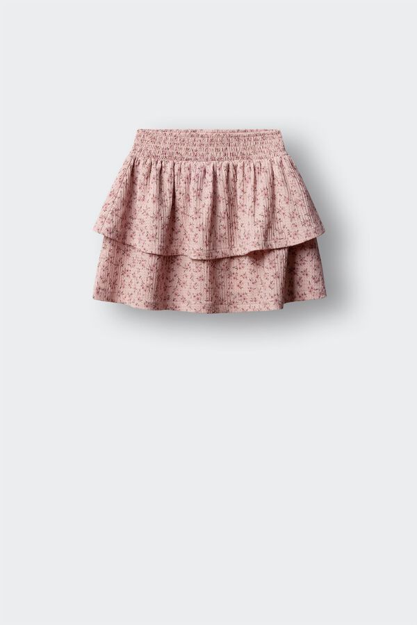 Springfield Kids Dečija suknja sa cvetnim printom Roze
