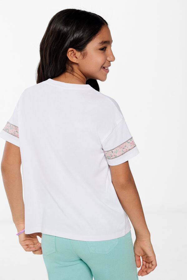Springfield Girls' varsity T-shirt bijela