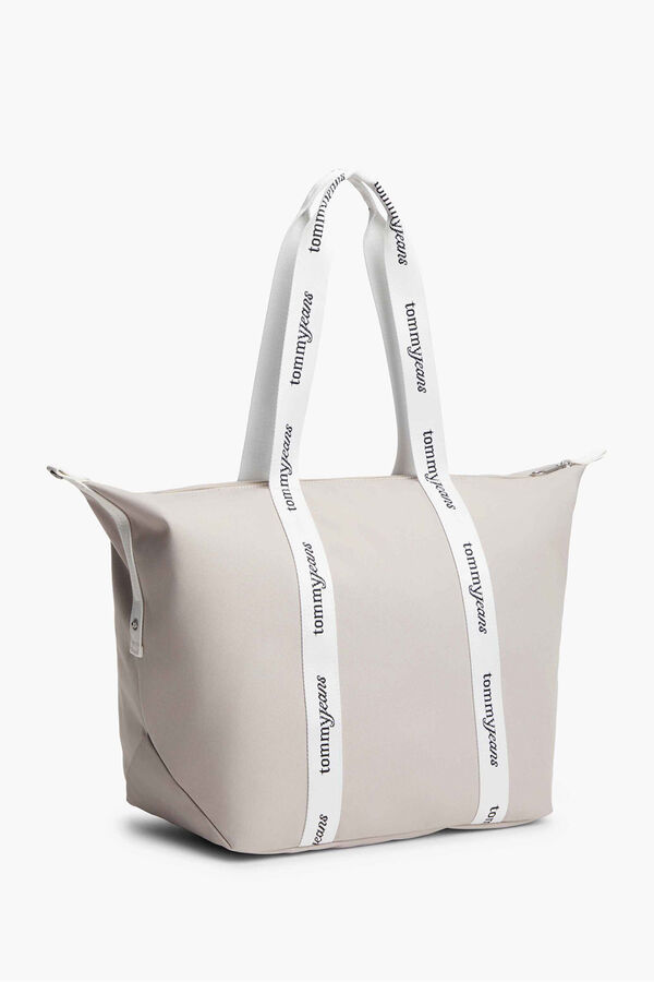 Tommy Jeans Bolso tote marfil