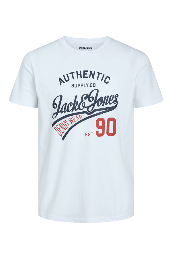 Jack & Jones Pacote com 3 camisetas de manga curta preto