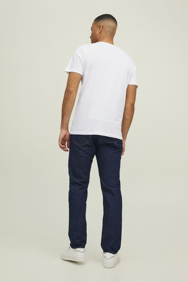 Jack & Jones Pacote com 3 camisetas de manga curta preto