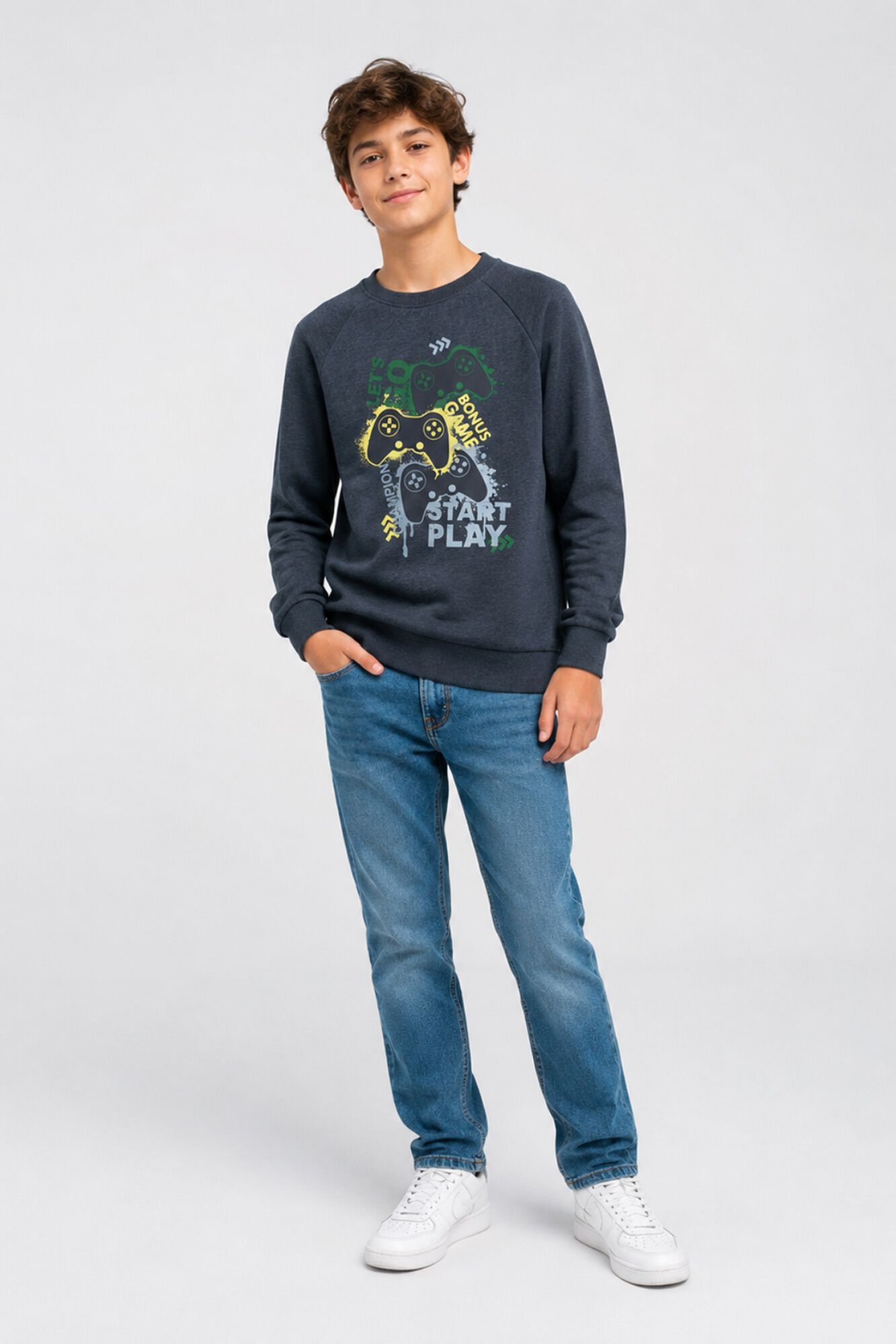 Name It Sudadera de cuello redondo