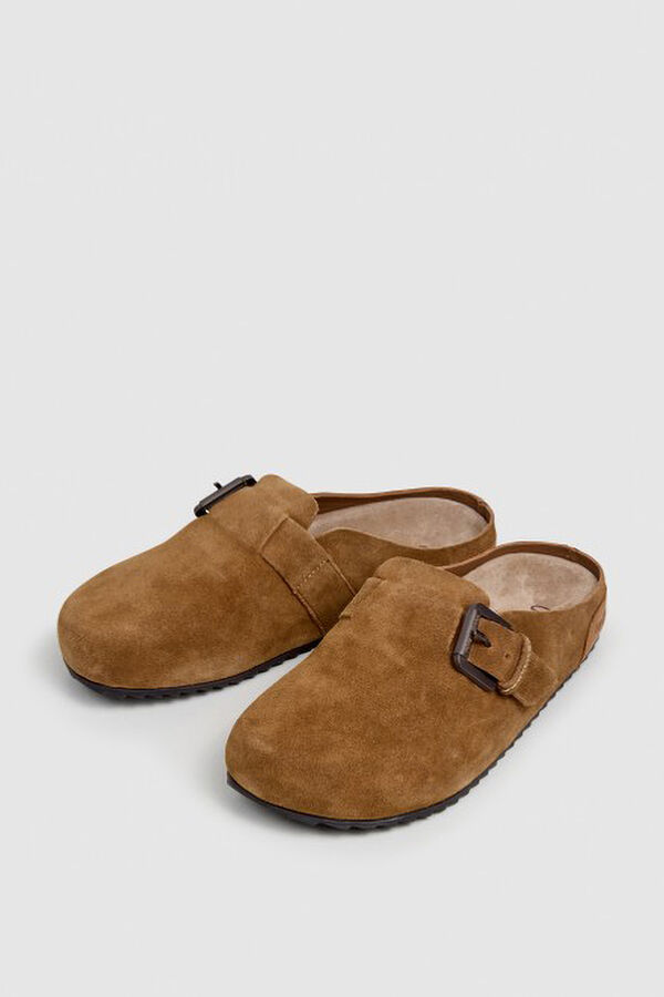 Pepe Jeans Zueco Corby Clog marr&oacute;n