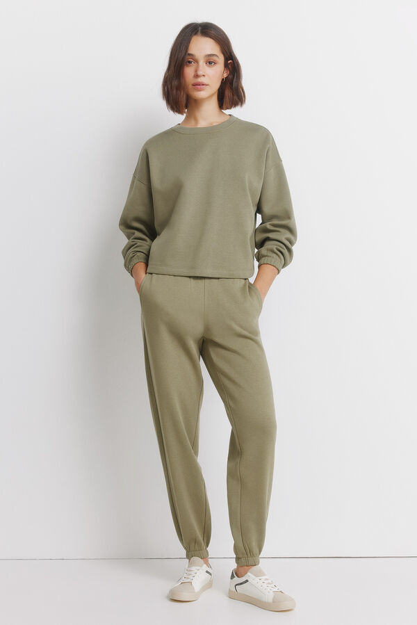 Springfield Sportske pantalone Kaki